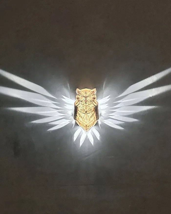 SHAOL TECH -Night Owl Wall Light Lamp