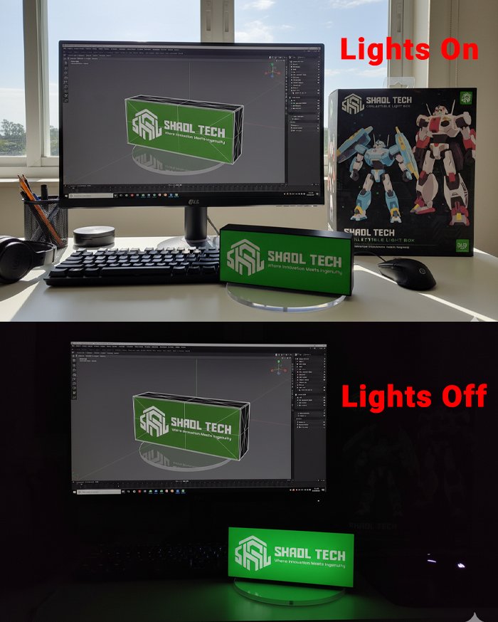 Custom LED Lightbox Lamp – Logo, Scenery & Decorative Designs