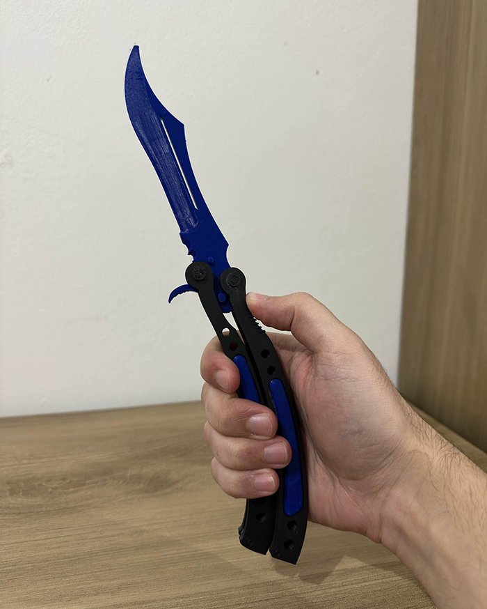 CS2 Butterfly Knife Replica - Image 4