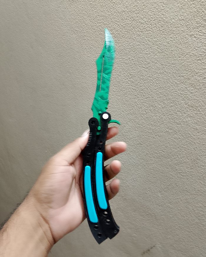 CS2 Butterfly Knife Replica - Image 3