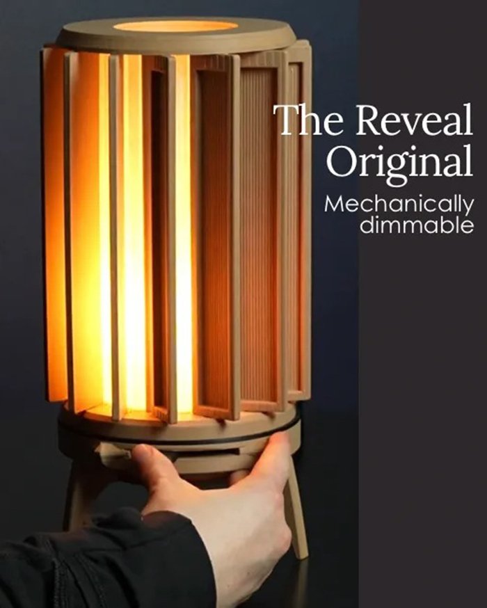 Lumea - The Reveal Original – Interactive 3D Printed Table Lamp